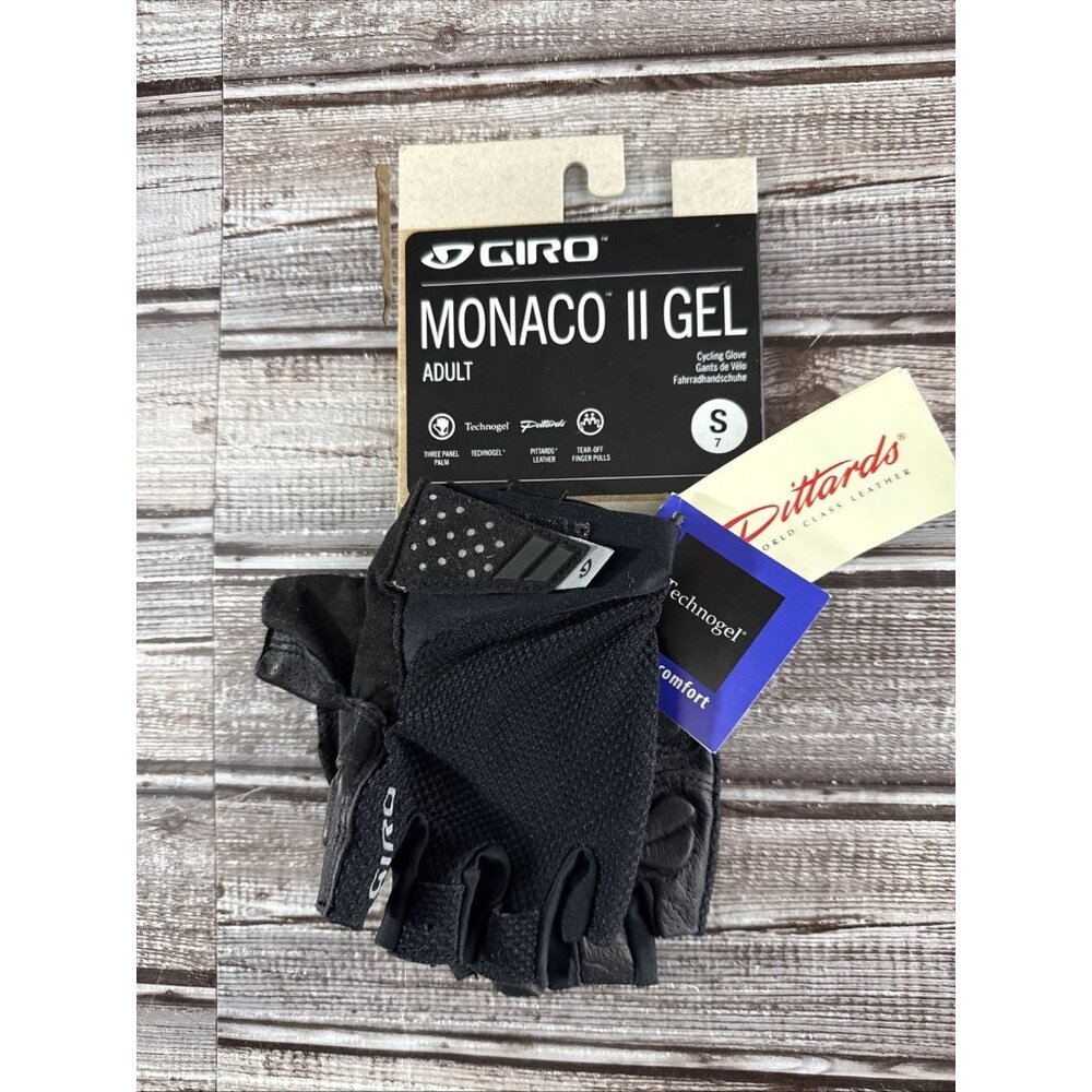 GIRO MONACO II FINGERLESS CYCLING GLOVES SMALL 07